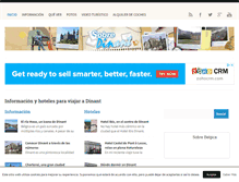 Tablet Screenshot of dinant.sobrebelgica.com